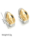 THE ESLA COLLECTION
Stainless Steel Stud Earrings for Women Two Wear way Mix Color