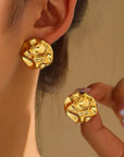 The Esla Collection
Stainless Steel Earrings Personality Design Non-fading