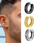 FOR HIM COLLECTION
Stainless Steel Hoop Earrings for Men