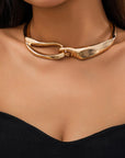 VERDIN COLLECTION
perfectly shaped Metal Choker Necklace