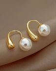 The Lune Collection
Stainless Steel pearl design Stud Earrings