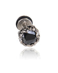 FOR HIM COLLECTION 1PC Hip Hop Titanium Steel Stud Piercing Earrings