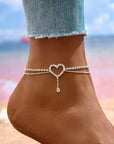 CAVI COLLECTION
Tassel Charm Double Layer Anklet