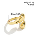 VERDIN COLLECTION
Minimalist Modern Spring Open Necklaces Bangles Rings Set