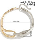 VERDIN COLLECTION
perfectly shaped Metal Choker Necklace