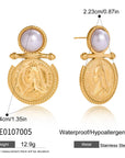LUNE COLLECTION
Classical 18K Gold Color Plated Waterproof Stainless Steel