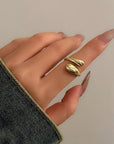 VERDIN COLLECTION
Minimalist Modern Spring Open Necklaces Bangles Rings Set