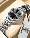 Top Fashion Watches For Couple Waterproof Date