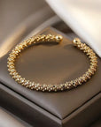 French Vintage Single Zircon Pearl Bracelet