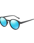 (S Size) Retro Circular Polarized Sunglasses