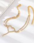 CAVI COLLECTION 
Tassel Charm Double Layer Anklet