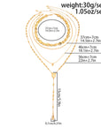 CAVI COLLECTION 
 Trendy Simple Gold Color  Long Y-shaped Chain Jewelry