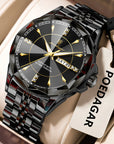 Luxury Fashion Man Clock Top Business Waterproof
