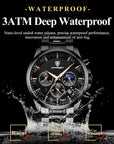 Top Fashion Men's Watches Waterproof Luminous