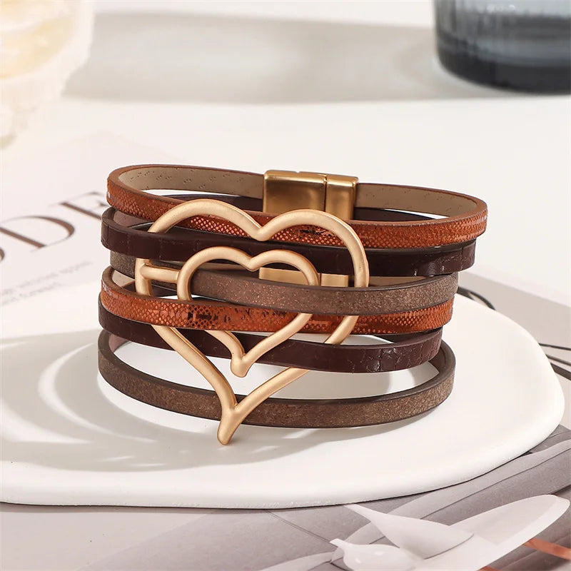 Bohemian Cowboy Chic Cross Bracelet