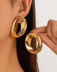 VERDIN COLLECTION 
Statement simplicity  Water Drop Spring Open Necklaces Bangles Earrings Set