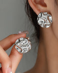 The Esla Collection 
Stainless Steel Earrings Personality Design Non-fading