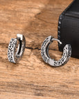 FOR HIM COLLECTION 
Stainless Steel  Hoop Earrings for Men