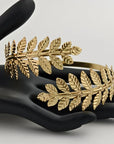 CAVI COLLECTION 
Metal Leaf Upper Arm Bracelet