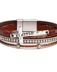 Bohemian Cowboy Chic Cross Bracelet
