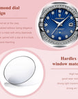 Luxury Trendy Ladies Watch Luminous Waterproof