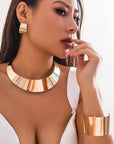 VERDIN COLLECTION 
Splendid, exquisite, magnificent Metal Necklace Bangles Earrings