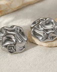 The Esla Collection 
Stainless Steel Earrings Personality Design Non-fading