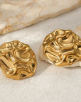 The Esla Collection 
Stainless Steel Earrings Personality Design Non-fading