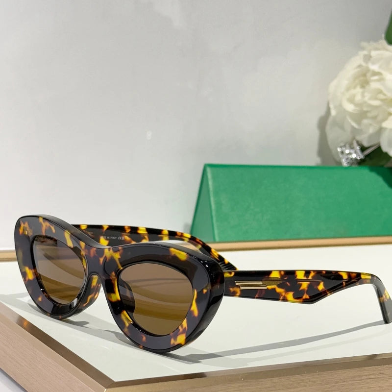 Cat Eye Woman Sunglasses Uv400 Acetate Sunglasses