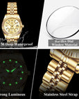 Fashion Women's Wristwatch Waterproof Luminous